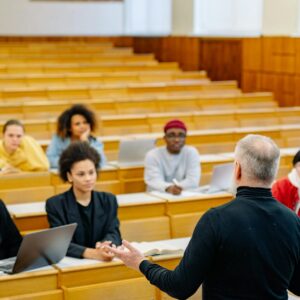 lecture at the university